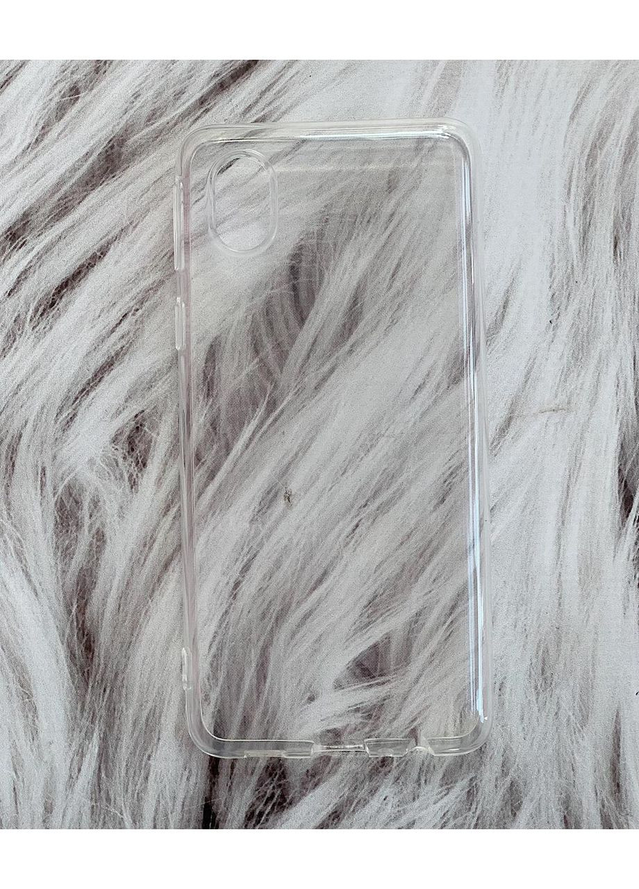 Прозорий силіконовий чохол для Samsung Galaxy А01 Core Creative (359494361)
