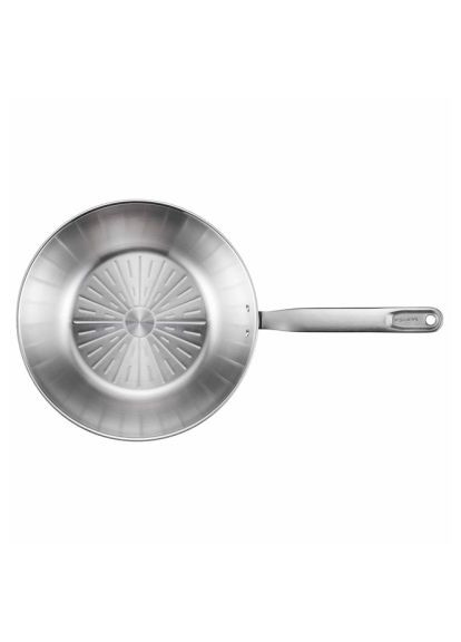 Сковорода Вок All Steel Pure матовая 28 см (1065629) Fiskars Вок All Steel Pure матова 28 см (369879057)