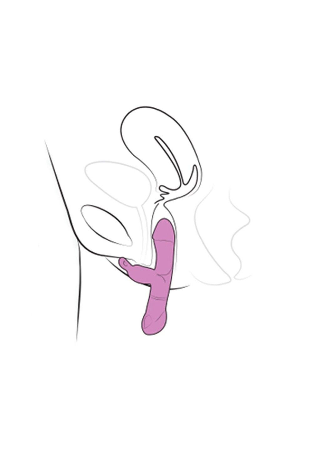 Вібратор-кролик Ares 2.0 з петелькою для пальця, що перезаряджається Adrien Lastic (298350088)