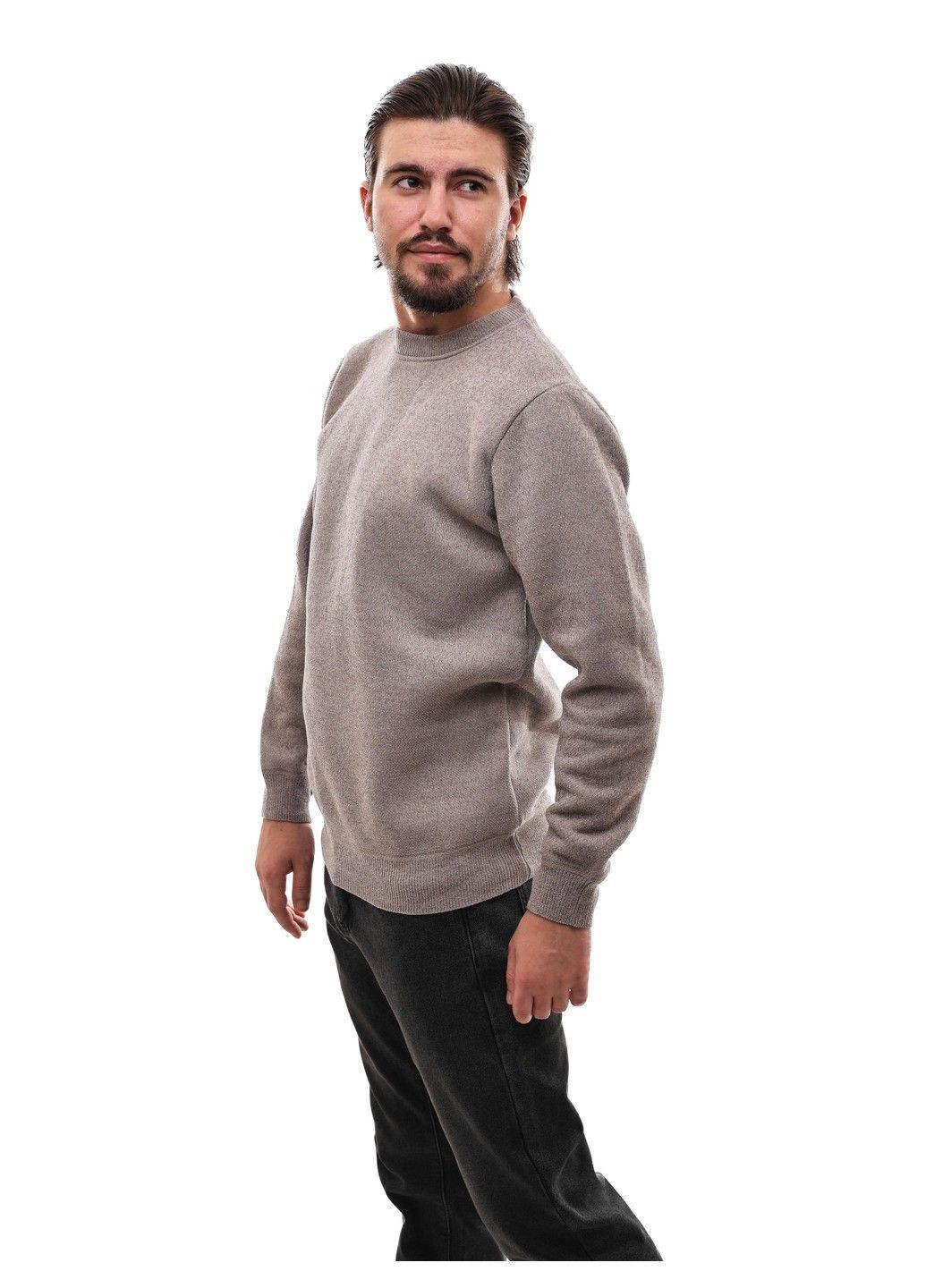 Бежевий светр чоловічий No Brand