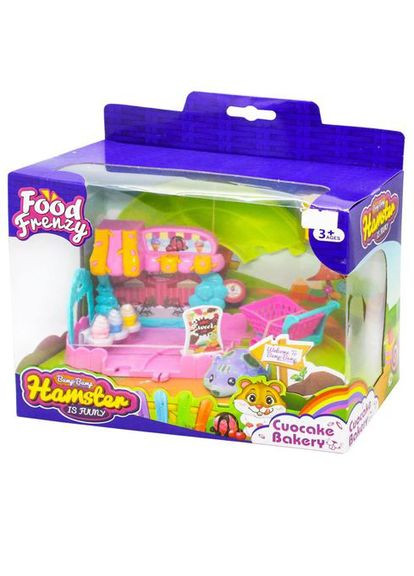 Ігровий набір Hamster Food-Franzy пекарня хом'яків з міні-треком (Y003) MFC (364113507)