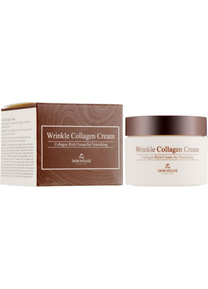 Живильний крем з колагеном від зморшок Wrinkle Collagen Cream 50ml (605007-63512) The Skin House (368618590)