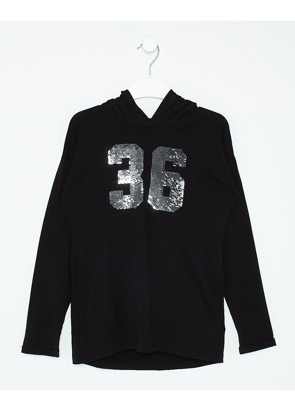 Худи демисезон,черный с принтом, Idexe (364313689)