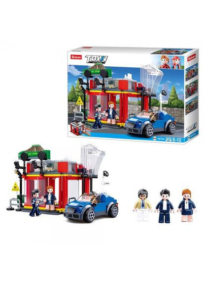 Конструктор Піт-стоп M38-B0759A 302 деталі Sluban (360647737)