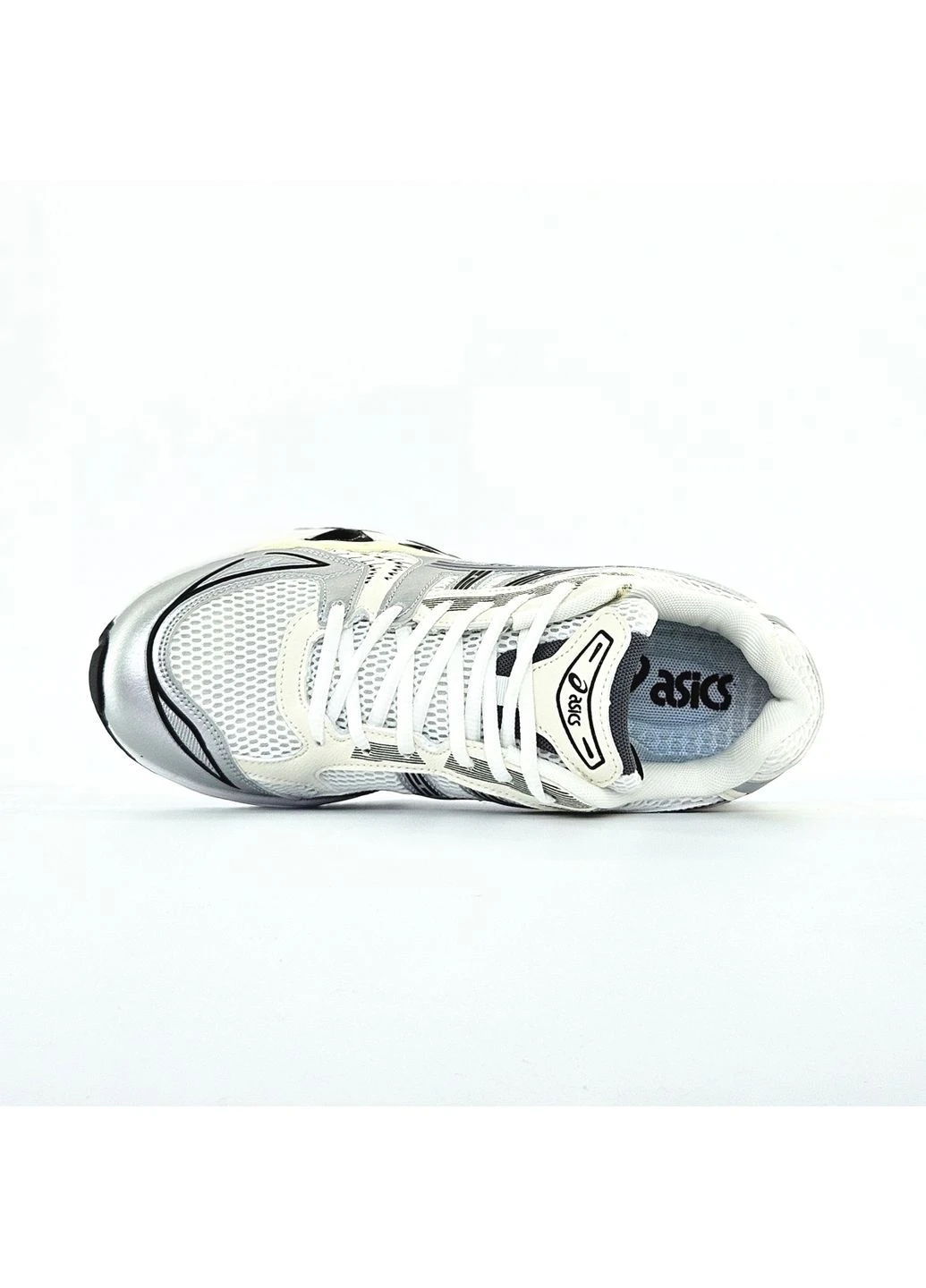 Кросівки жіночі і чоловічі Asics Gel-Kayano 14 White Silver Black | Асікс Гель-Каяно 14 срібні No Brand срібні демісезони (363176560)