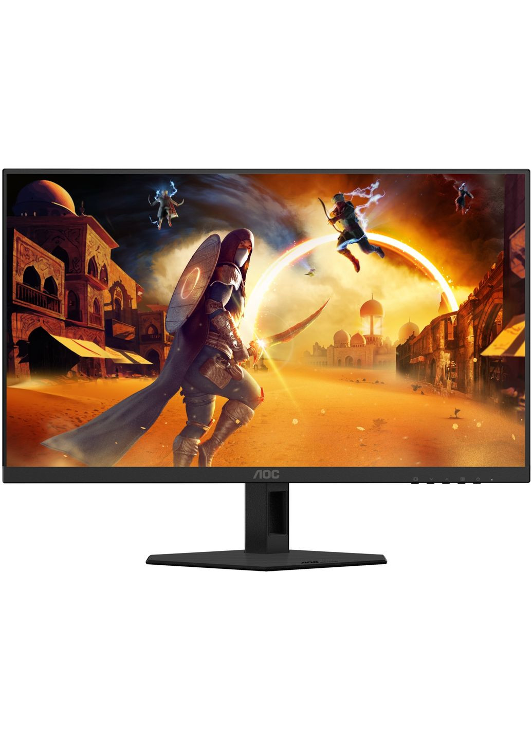 TFT 23.8" Q24G4RE, QHD, 180Гц, 2xHDMI, DP, черный AOC (363833055)