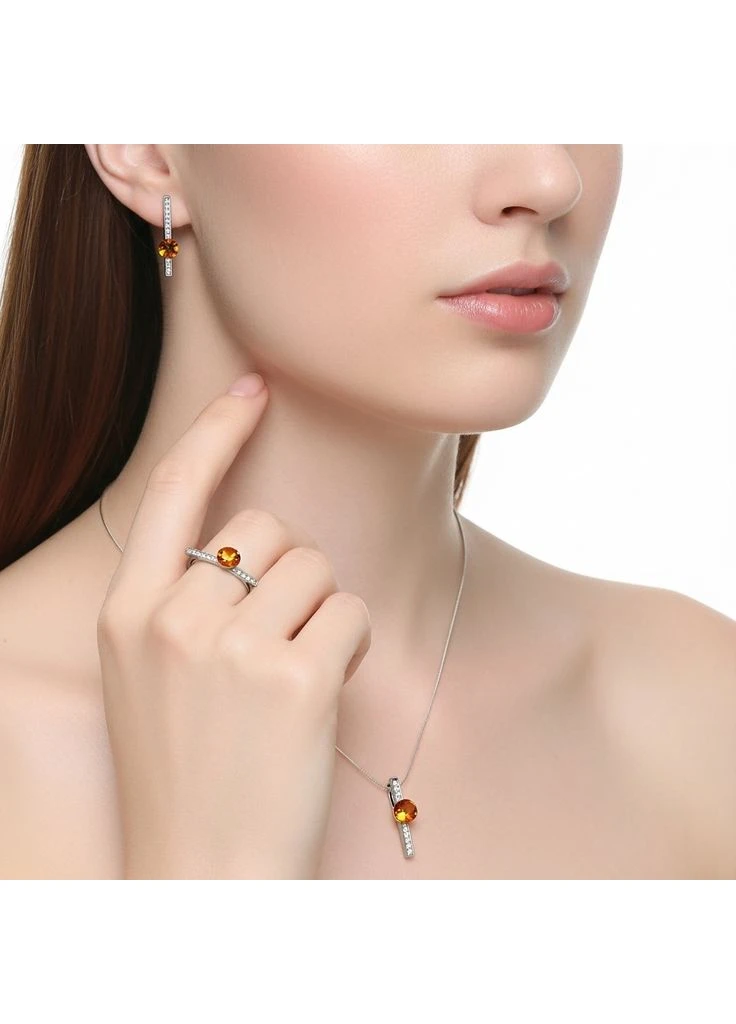 Серебряное кольцо с фианитами 904кя, размер No Brand (375494601)