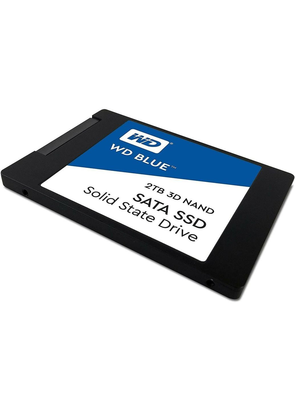 Твердотільний внутрішній SSD накопичувач 2TB SATA (WDS200T2B0A) WD Blue 2.5 SATA III Western Digital (292324195)