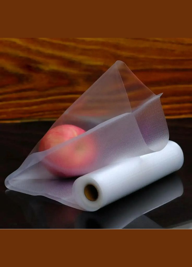 Комплект 5 шт Вакуумные пакеты 5 м х 25 см в рулоне / Пакеты для вакууматора /Пакеты для вакуумирования продуктов No Brand (344465655)