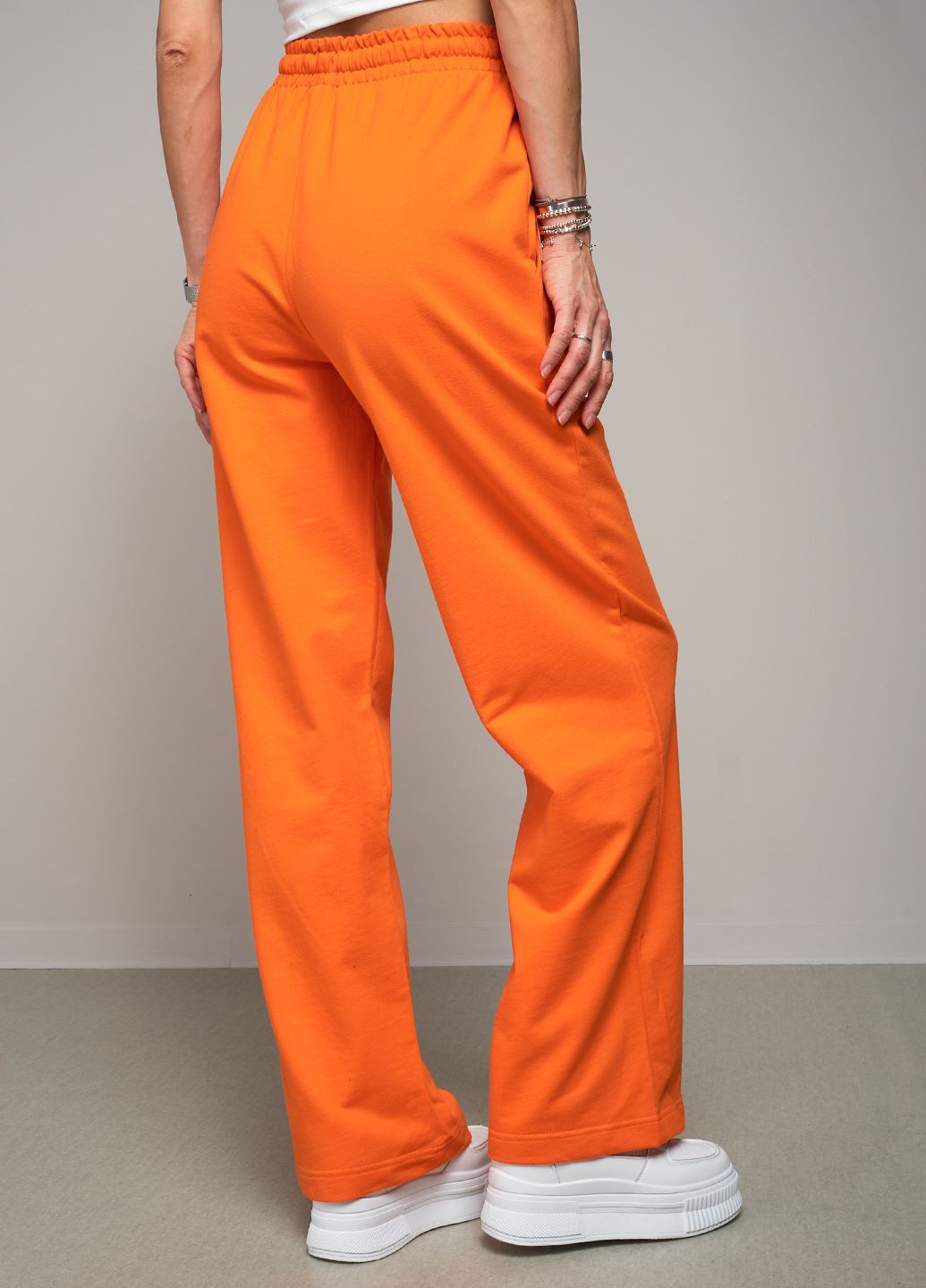 Оранжевые женские спортивные брюки 102779 Power (293337453)