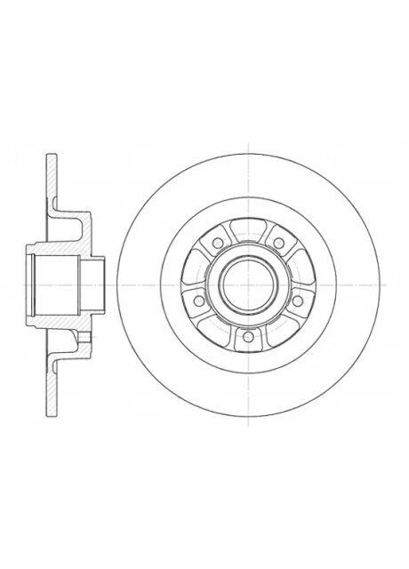 Диск гальмівний Remsa (345777502)