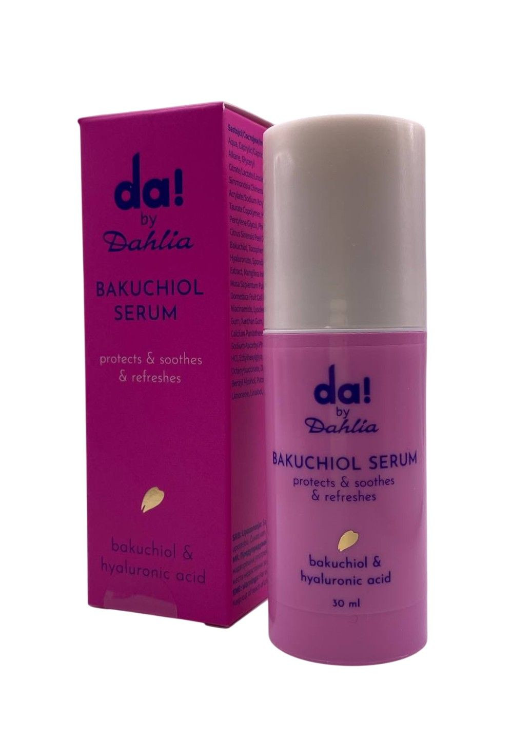 Сироватка з бакучіолом і гіалуроновою кислотою 30 мл Dahlia Botanika (331146170)