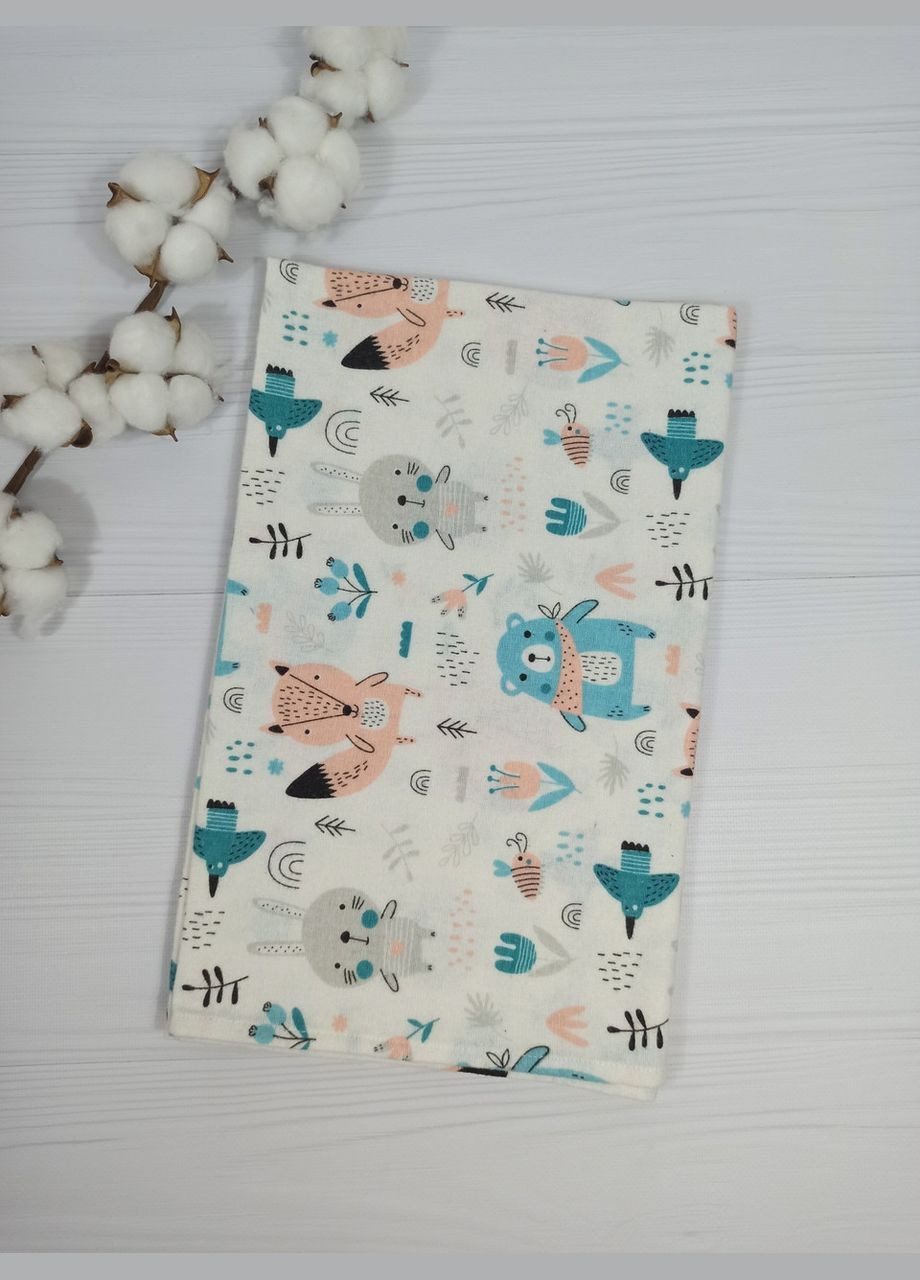 Набір пелюшок із слинявчиками 13 одиниць a.l.babybox Зірки білі на рожевому Рожевий No Brand (308389221)