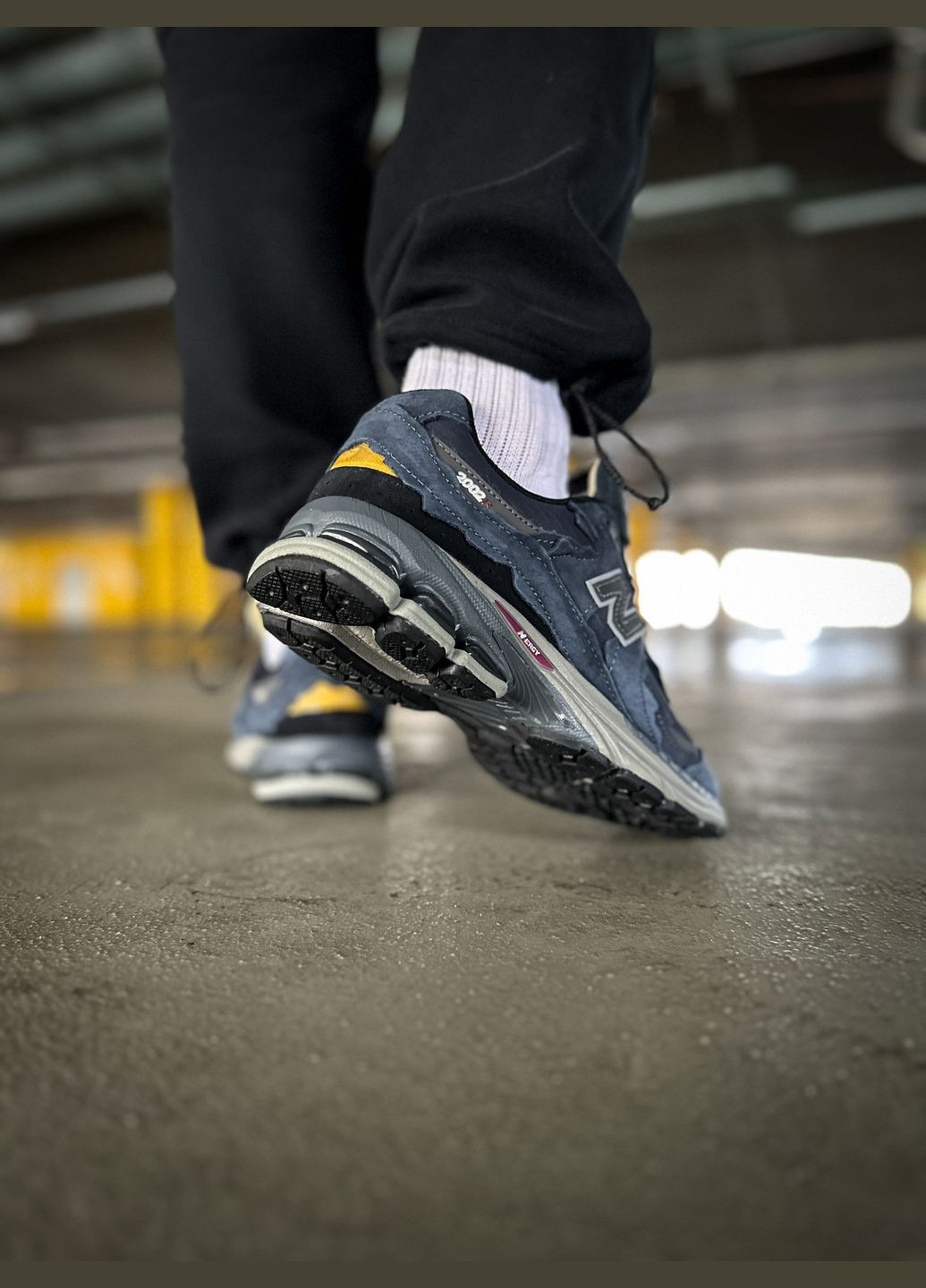 Синій всесезон кросівки чоловічі new balance 2002r protection pack blue | нью беланс 2002r сині No Brand