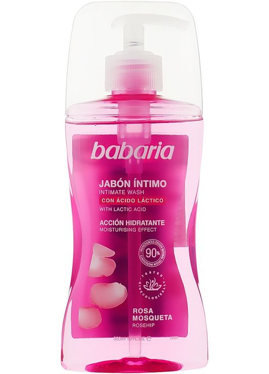 Гель для интимной гигиены с шиповником Rosa Mosqueta Intimate 300ml (838992-78032) Babaria (369135288)