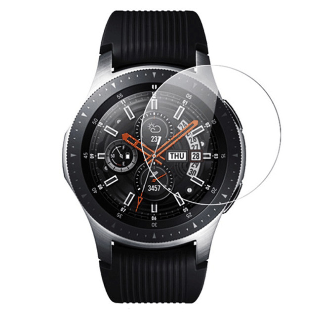 Закаленное защитное стекло для часов Samsung Galaxy Watch 46 mm (SMR800) Primo (262296056)