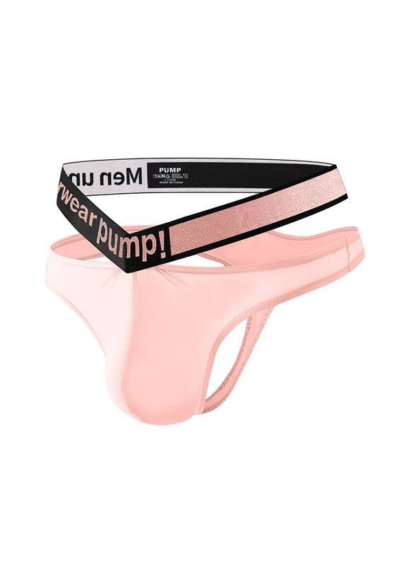 Мужские розовые мужские трусы стринги Pump