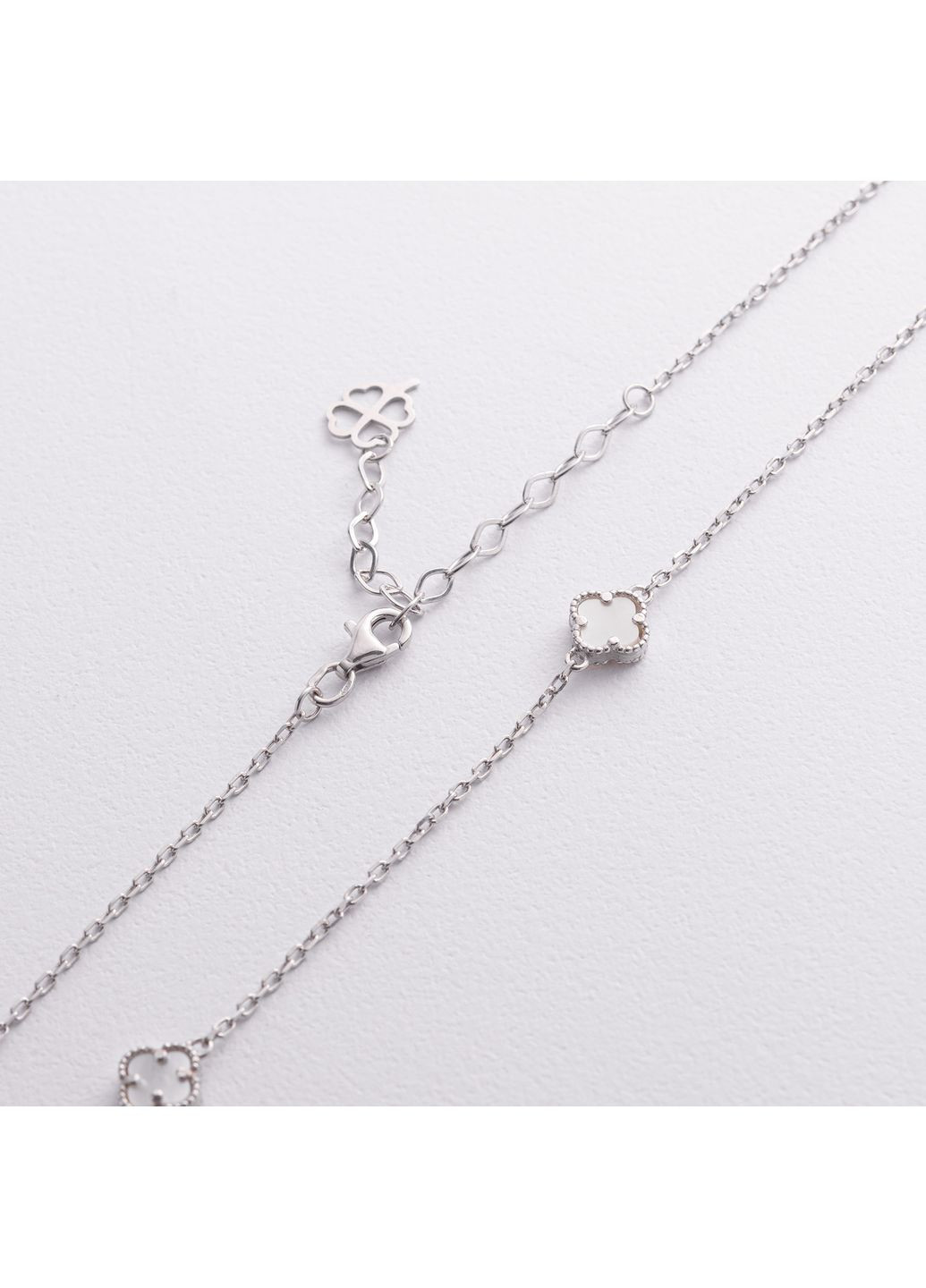 Серебряное колье Кеонюшина (перламутр) 181353 45 45 Oniks (349758557)