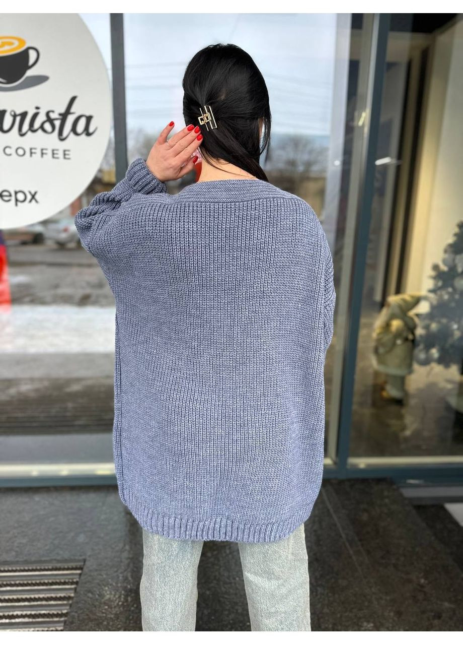 Графитовый кардиган Osoblyva