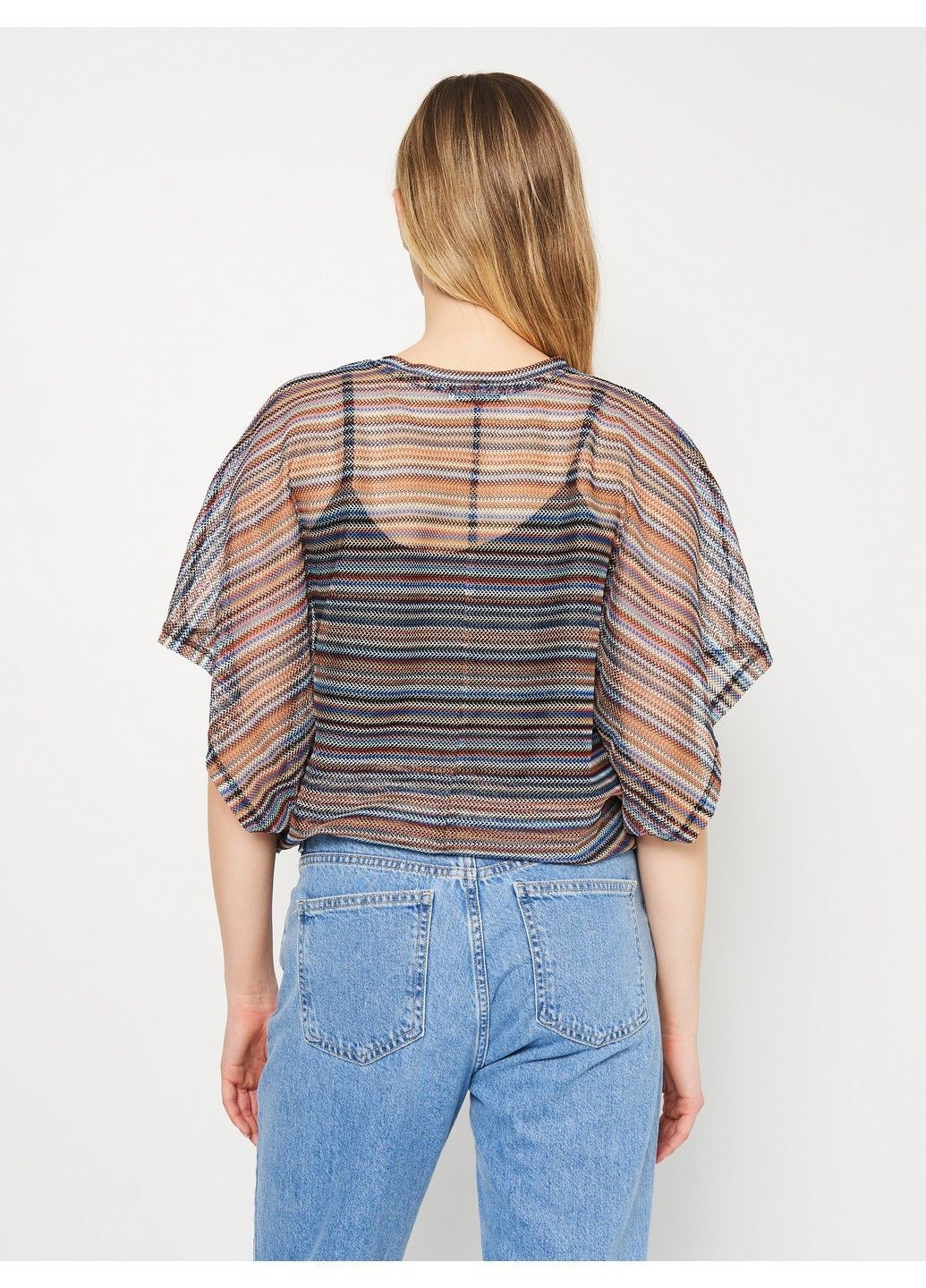 Комбінована блуза Dex