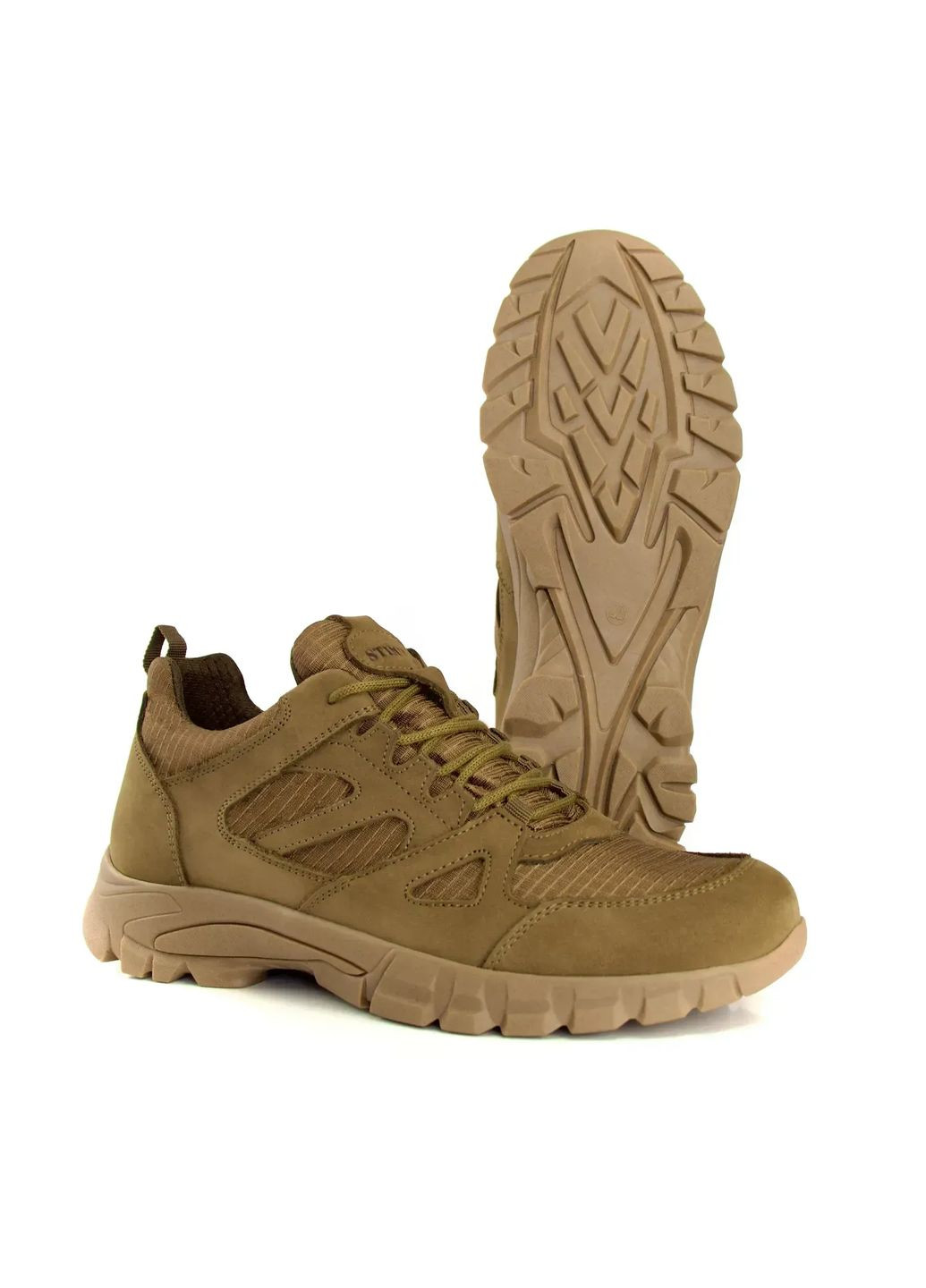 Військові чоловічі Тактичні Кросівки Демісезонні. 36-47р Койот. 100% Натуральна шкіра! STDM-1091 46 No Brand (349512947)