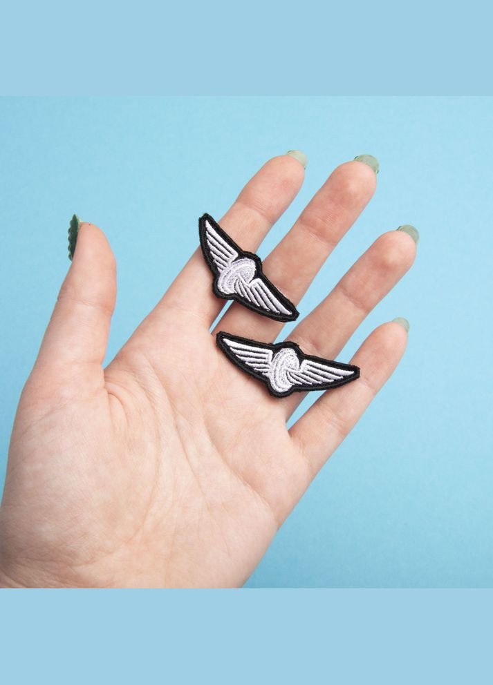 Набір шевронів 5 шт на липучці погон "УЗ" шеврон погон Укрзалізниця, патч Укрзалізниця на прапорі, нашивка УЗ IDEIA (300229035)