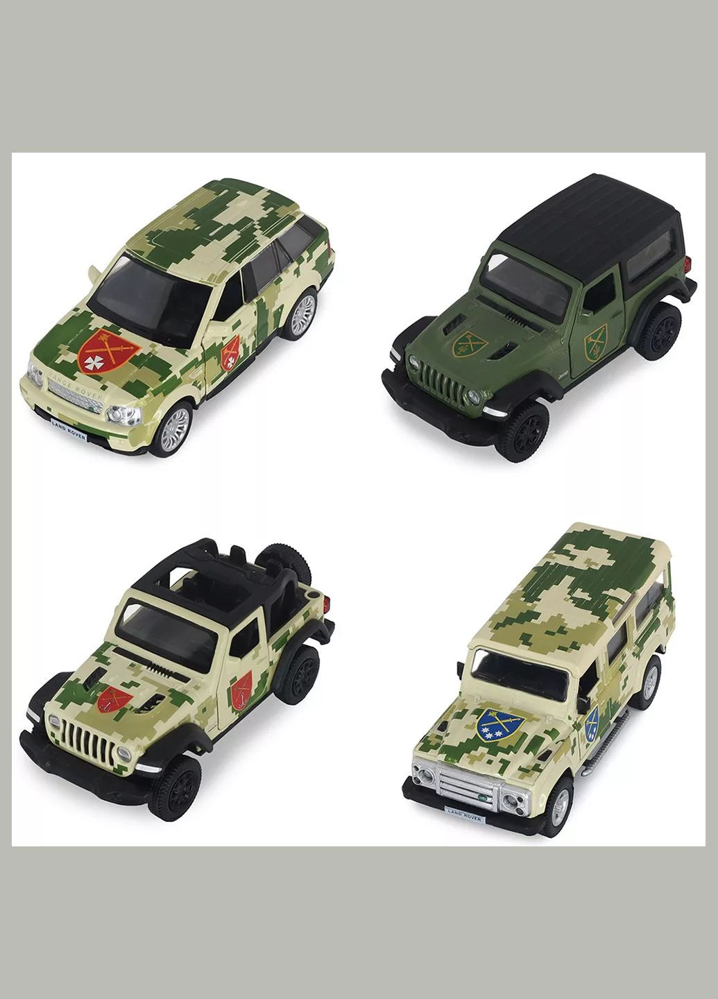 Автомодель Шевроны Героев Jeep Wrangler Rubicon ОК "СЕВЕР" (250397UM) TechnoDrive (326805766)