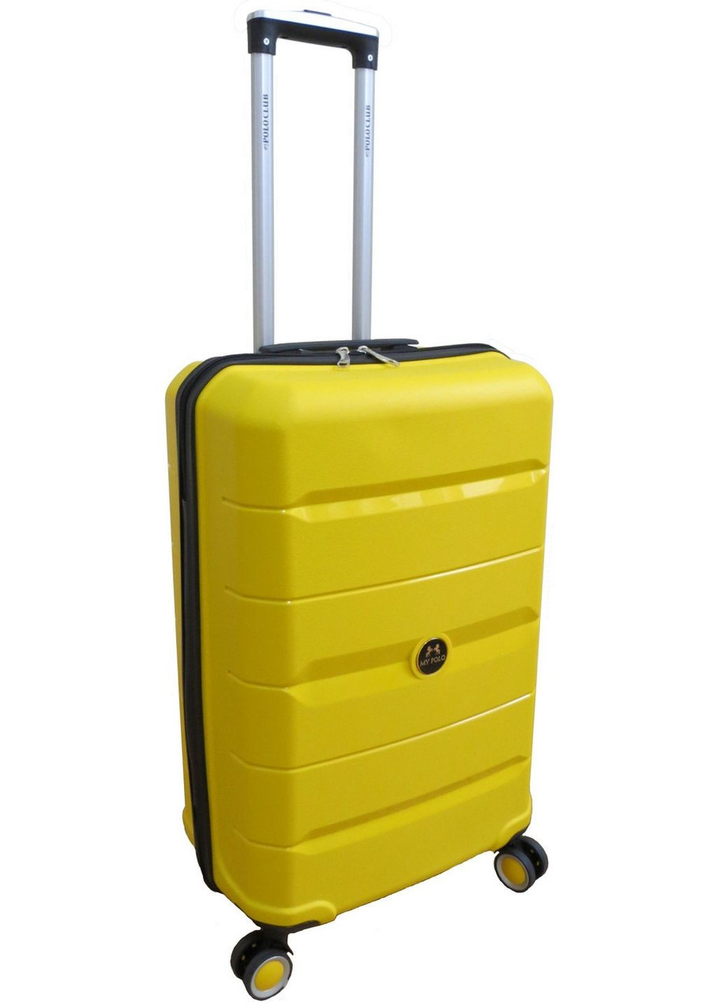 Середня валіза з поліпропілену на колесах 60L MY Polo (288135808)