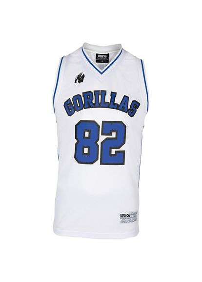 Майка an Mateo Jerse S Бело-синий (06369263) Gorilla Wear (293257013)