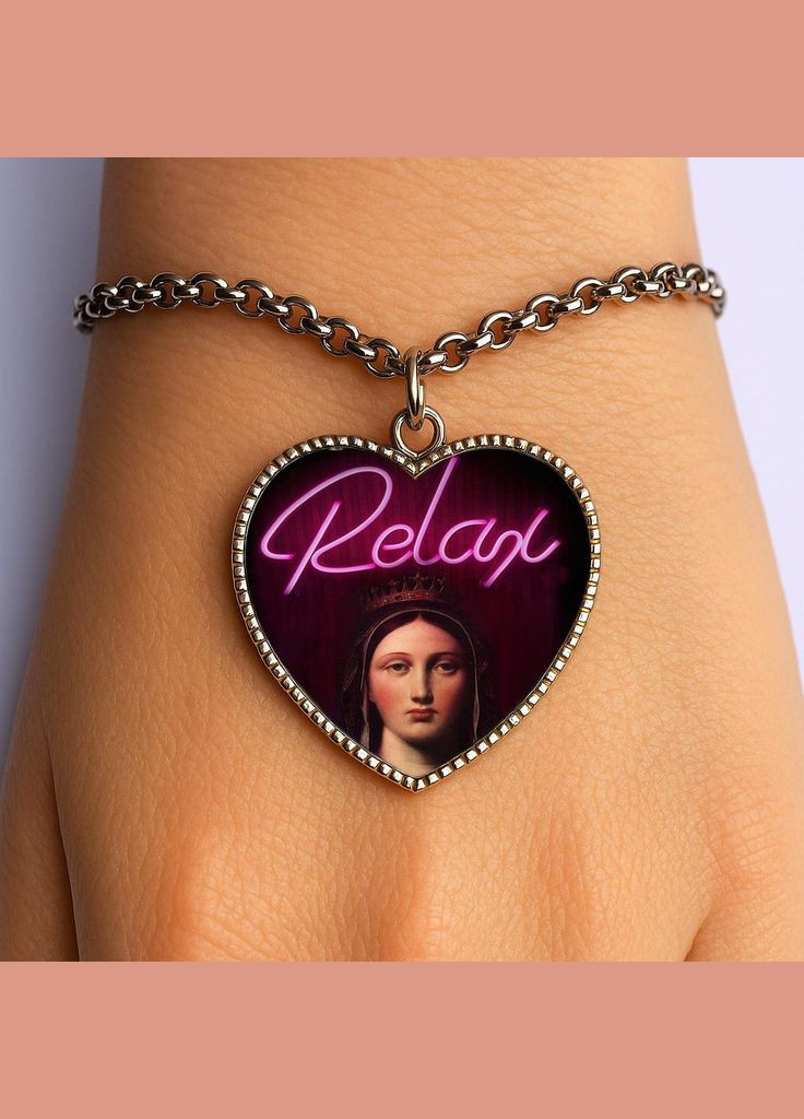 Браслет Мем #02 (серце) No Brand (329331657)