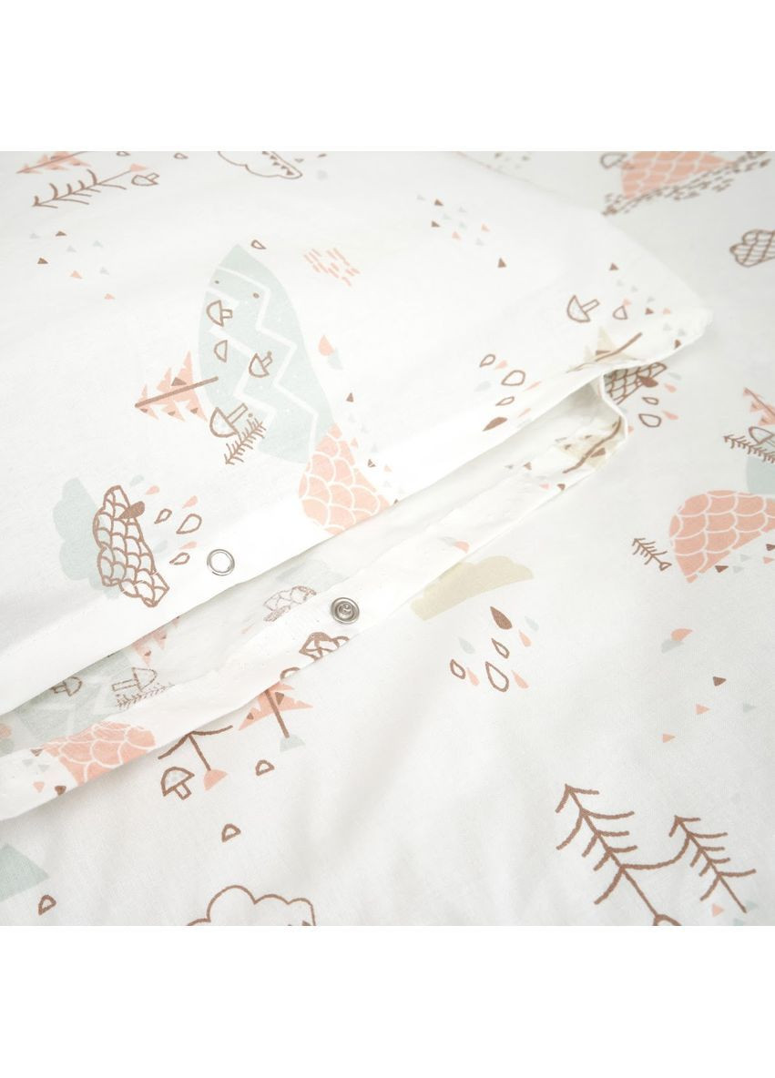 Комплект постельного белья Sky Forest, 120х90 см, 4 предмета, молочный () Twins 3023-TS-1014 (362080680)