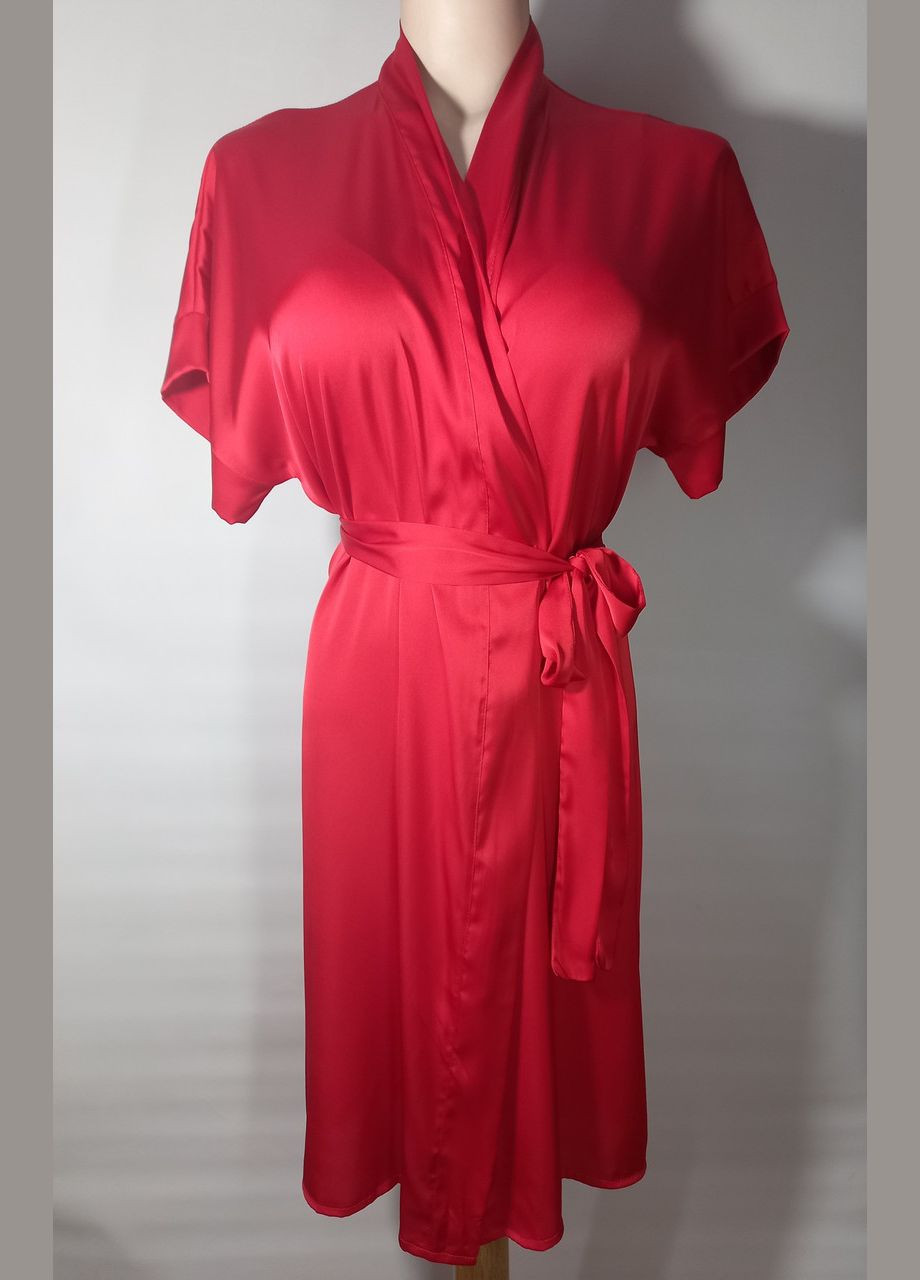 Чарівний модний шовковий бордовий жіночий халат Lukas EL (368787917)
