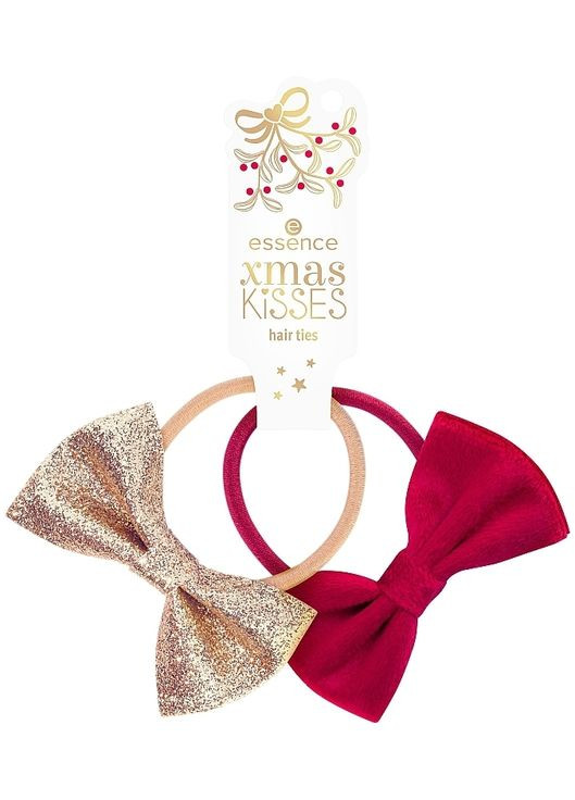 Резинки для волося Xmas Kisses Hair Ties 2шт (1396452-27074215) Essence (361931751)
