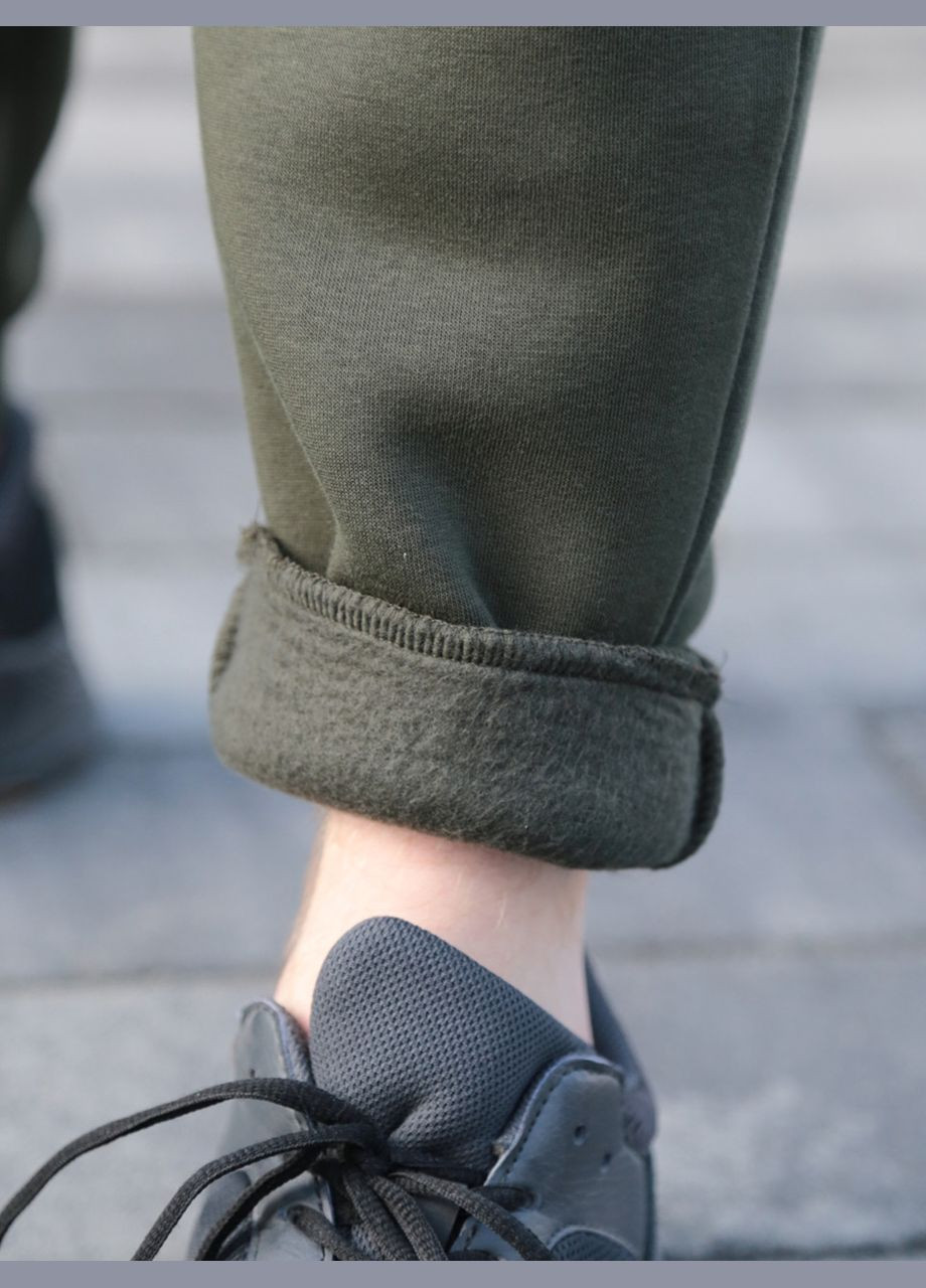 Хаки спортивные зимние джоггеры брюки Wise