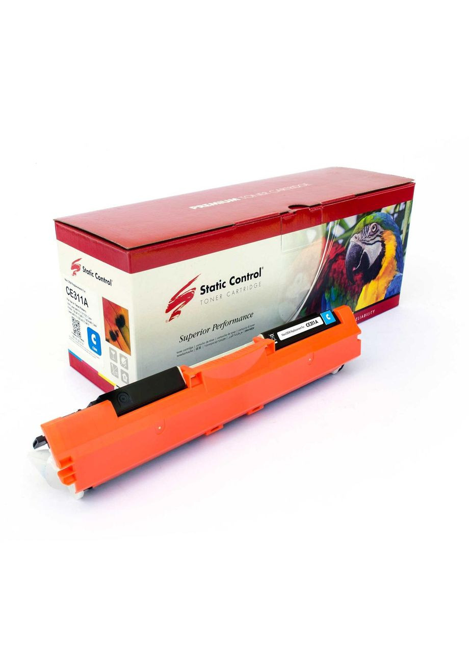 Картридж Parrot для HP CE311A (126A)/CF351A (130A), Canon 729 cyan (002-01-VU311A) Static Control (338431721)