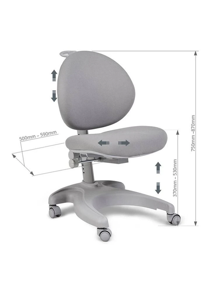 Детское эргономичное кресло Cielo Grey FunDesk (387577636)