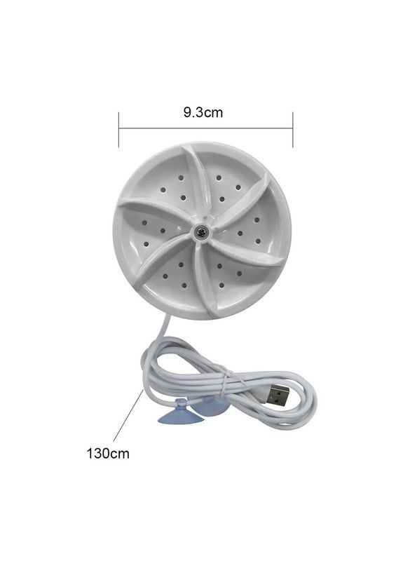 Портативная стиральная машинка ультразвуковая Turbine Wash No Brand (340111835)