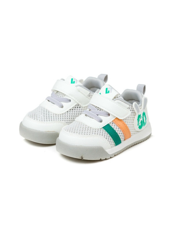 Білі всесезон кросівки Fashion C3100 біло-зелені (15-19)