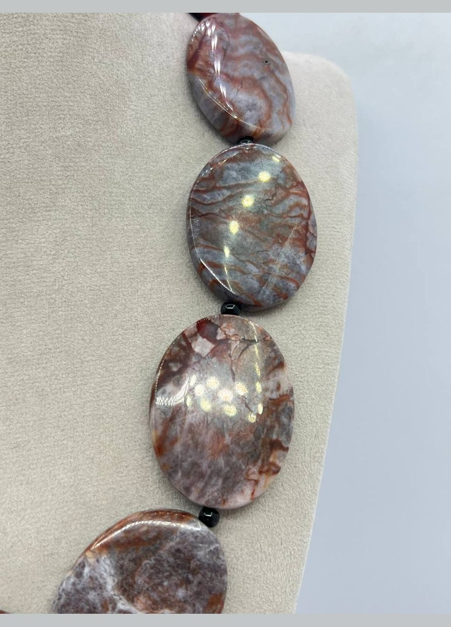 Бусы агат 46 см No Brand (300800495)