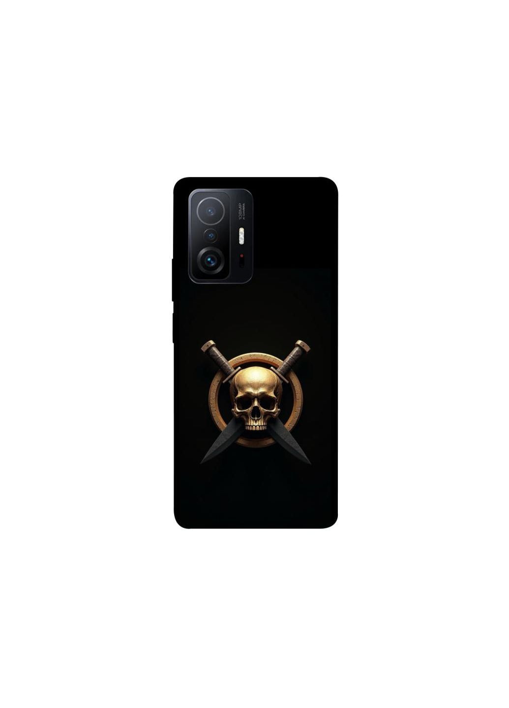 Чохол на Xiaomi 11T / 11T Pro Golden Skull Frontalka (354196859)