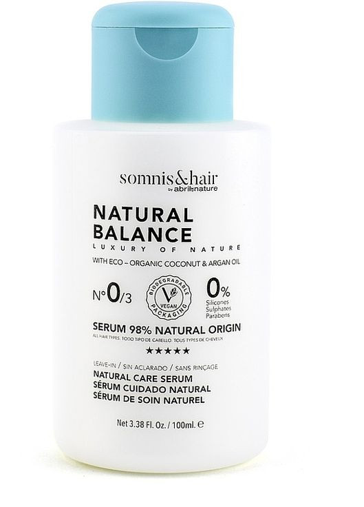 Сироватка проти пушіння і з термозахистом 98% Natural Origin 100ml (1329233-4607202) Somnis & Hair (369137829)