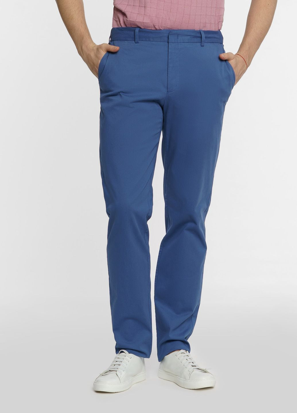 Синие кэжуал демисезонные брюки Arber