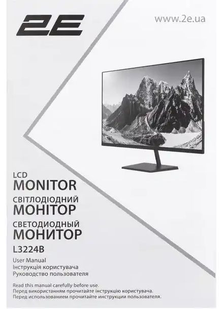 Монитор 31.5" L3224B (-L3224B-01.UA) Black 2E (360418878)