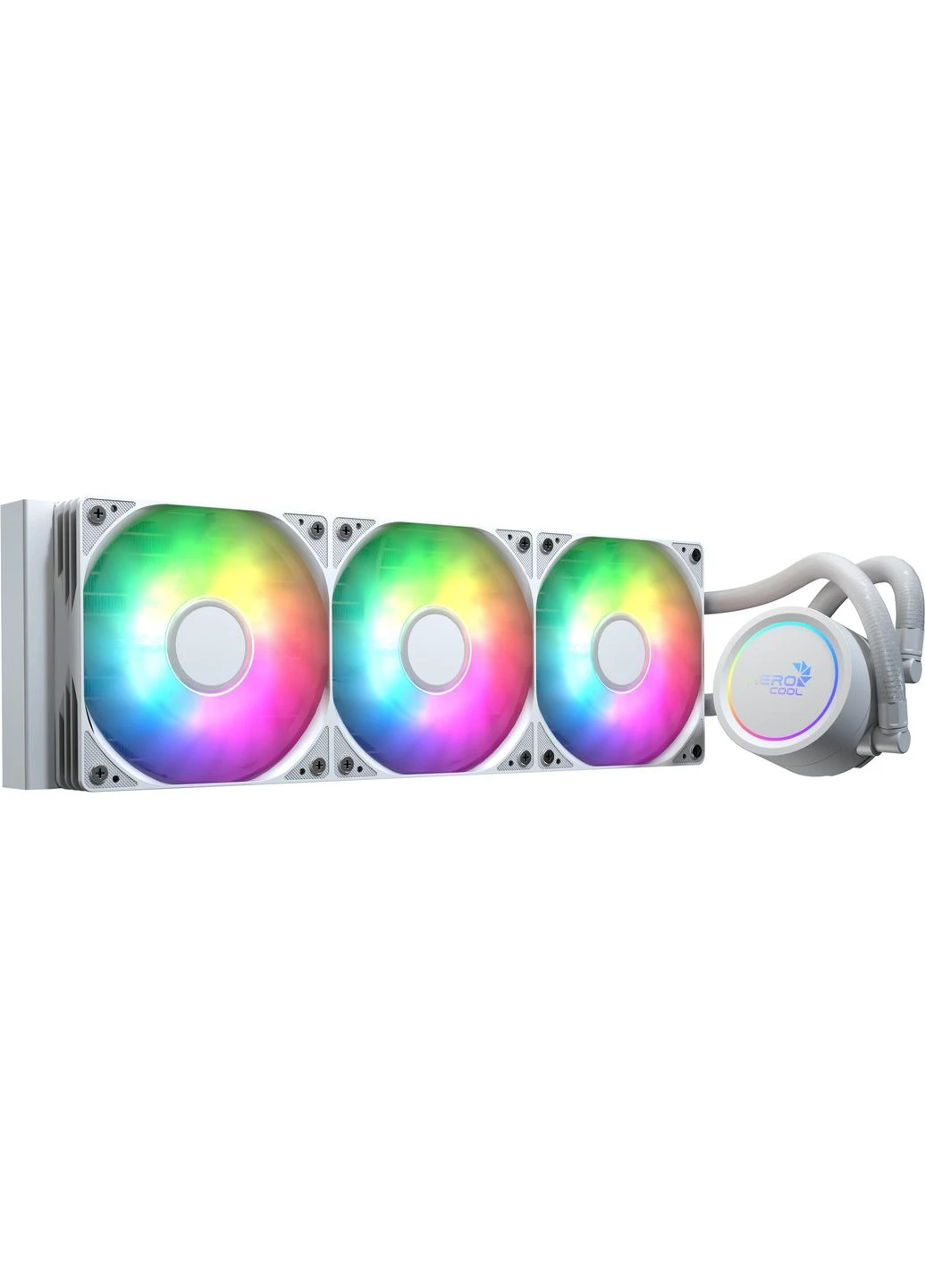Система водяного охолодження Abyss L360R White (ACLA-AB36117.21) Aerocool (401283032)