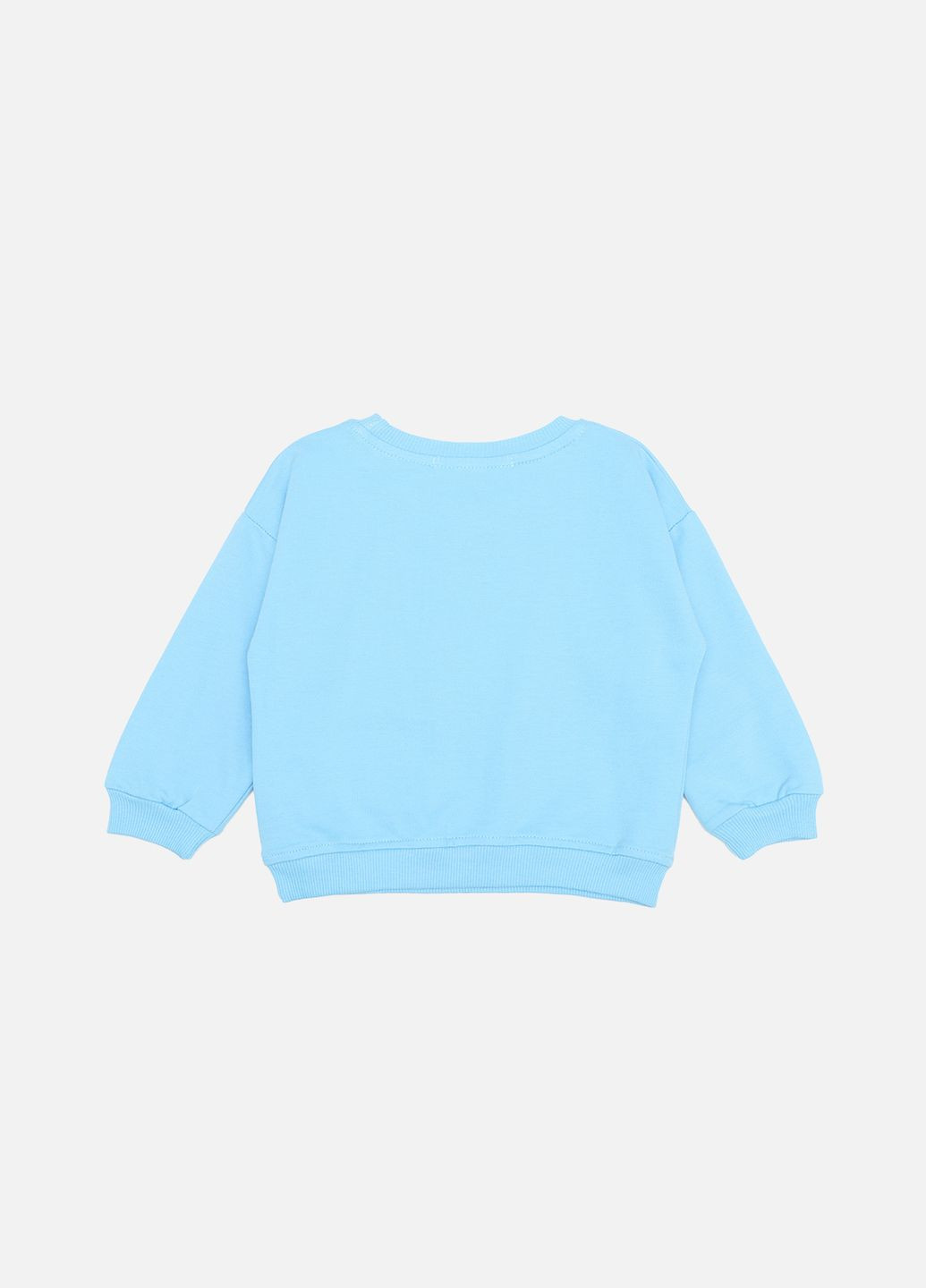 Yuki світшот для хлопчика колір блакитний цб-00271953 блакитний трикотаж