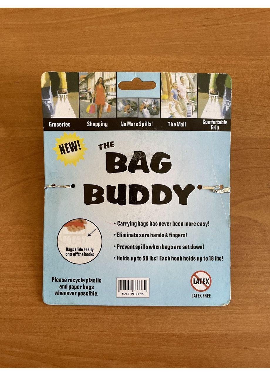 Універсальна ручка для перенесення пакетів та овочевих сіток Bag Buddy BTB (370589581)