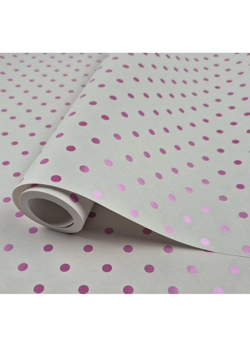 Обои виниловые на флизелине 0.53 × 10.05 м 54136, бело-розовые — для спальни, гостиной, детской MARBURG (368895841)