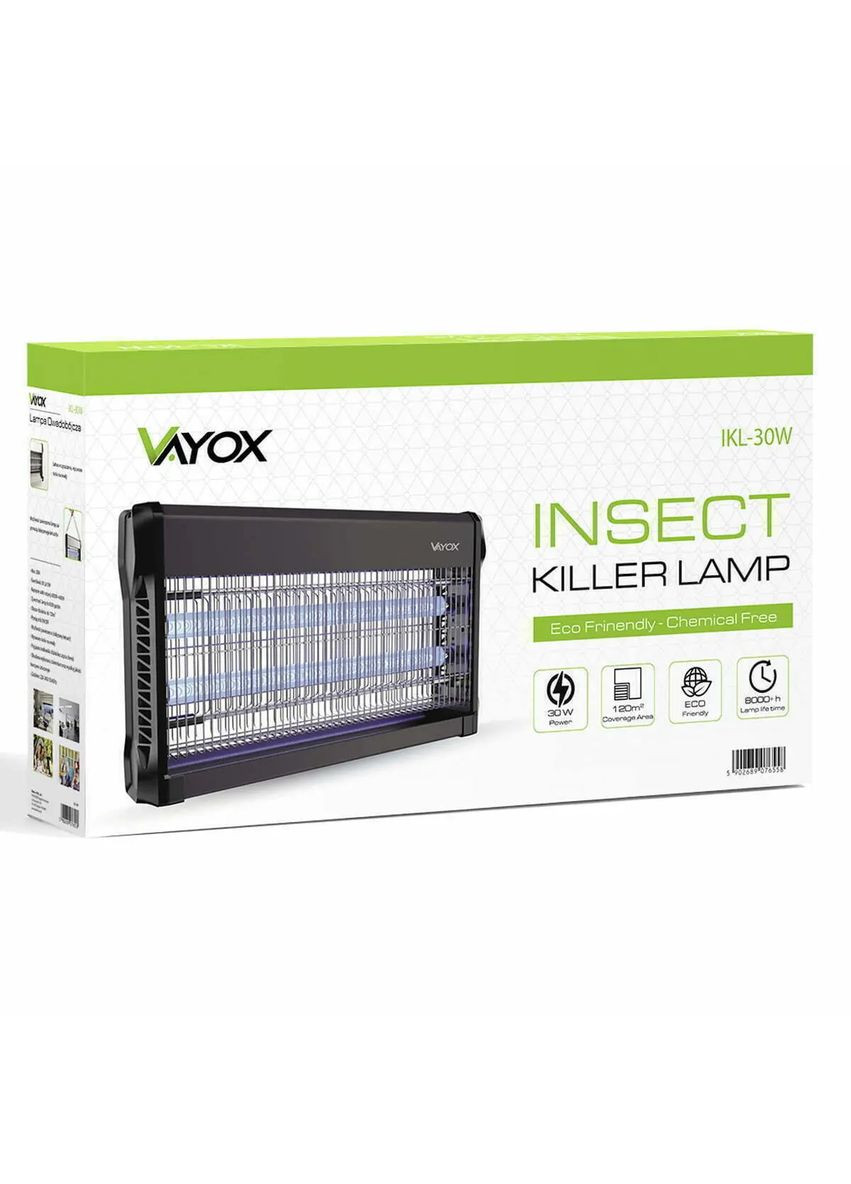Промисловий знищувач комах (120 м²) IKL-30W Польща Vayox (360655785)
