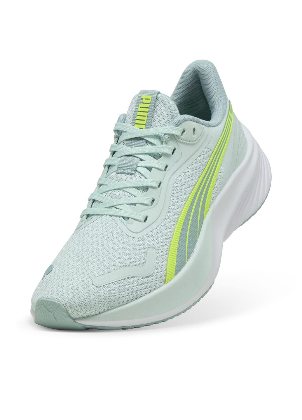 Зелені всесезонні кросівки pounce lite running shoes Puma