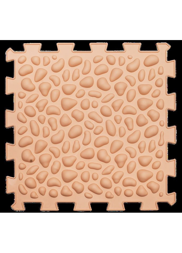 Масажний килимок Ортек Мега Мікс Пазли 12 елементів + 8 Секторів ПАСТЕЛЬ 28x28 см Ortek (372128951)